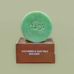 Cucumber & Goat Milk Bar for Soothing and Hydrating Sensitive Skin